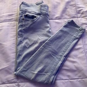 Celebrity Pink Light washed skinny jeans